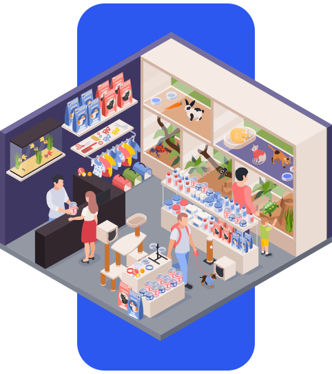 致力于为 10万+宠物门店/宠物医院提供数字化解决方案